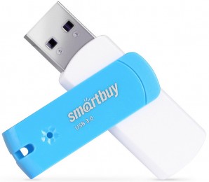 Память Flash USB 08 Gb Smart Buy Diamond Blue USB 3.0 фото №15286