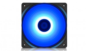 Вентилятор DEEPCOOL RF120B 120x120x25мм (96шт./кор, LED Blue подсветка, 1300об/мин) Retail фото №15332