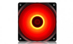 Вентилятор DEEPCOOL RF120R 120x120x25мм (96шт./кор, LED Red подсветка, 1300об/мин) Retail фото №15333