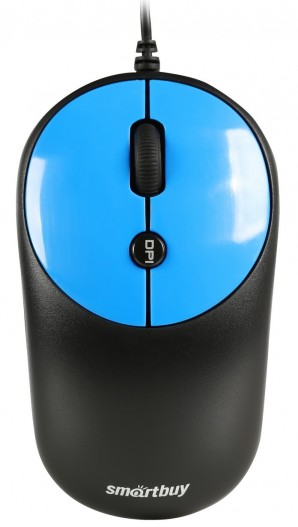 Мышь Smartbuy 382 USB черно-синяя (SBM-382-B) фото №15361