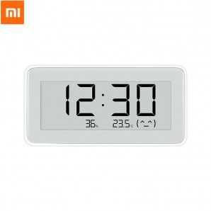 Часы с датчиком температуры и влажности Xiaomi Mijia BT4.0 Wireless Smart Electric Digital Clock LYW фото №15435
