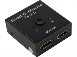 Переключатель HDMI 1.4V 2=>1, 1=>2 двунаправленный , Telecom <TTS5015> фото №15670