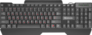 Клавиатура Defender HB-790 Search  RU,черный,полноразмерная фото №15744