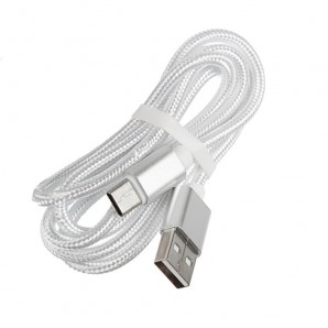 Кабель Jet.A USB - 8-pin для Apple JA-DC44 1м белый (в оплётке, USB2.0/lightning 8pin, 2A) фото №15855