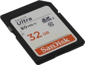 Память SDHC Card 032 Gb SanDisk Class10 Ultra UHS-I 80MB/s (SDSDUNC-032G-GN6IN) фото №16157