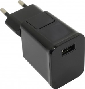 Адаптер питания SmartBuy® Super Charge Cube Ultra 5В/2.1A, 1 USB, черное (SBP-9041) фото №16239