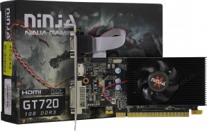 Видеокарта PCI-E 1024Mb GT720 DDR3 Sinotex Ninja NK72NP013F (DVI/HDMI/CRT) фото №16294