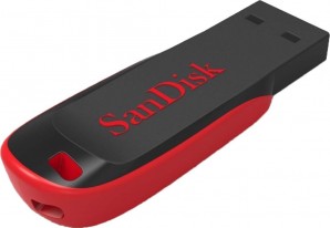 Память Flash USB 16 Gb SanDisk CZ50 Cruzer Blade Pink фото №16344
