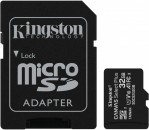 Память MicroSDHC 032GB Kingston Class 10 UHS-I U1 Canvas Select Plus + адаптер  [SDCS2/32GB] фото №16391