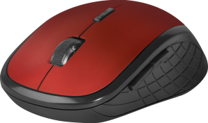 Мышь беспроводная Defender Hit MM-415 6 кнопок,1600dpi, красный фото №16405