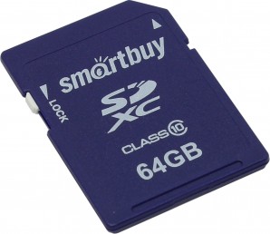 Память SDXC Card 064 Gb Smartbuy class 10 U1 фото №16601