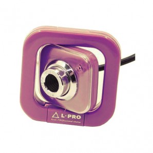 Веб-камера L-PRO 917/1406 микрофон до 16МР purple фото №16774