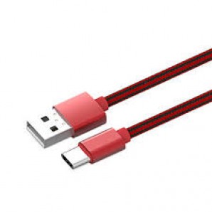 Кабель ldnio USB 2.0 - TYPE-C LS64 2m 2.4a красный фото №16839