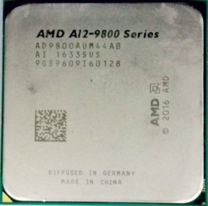 Процессор AMD A12 9800  (Soc-AM4) (1024 Кб x2, Radeon R7 series) 64-bit 3.8-4,2 GHz Bristol Ridge фото №16866