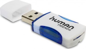 Устройство чтения карт памяти CBR Human Friends Speed Rate, Micro SD, USB 2.0 фото №17003