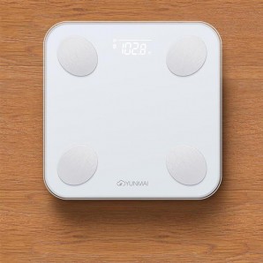 Умные весы Xiaomi Yunmai Smart Body Fat Scale mini2 (белый) M1690 стекло, Bluetooth, приложение Mi-home, max 150кг фото №17272