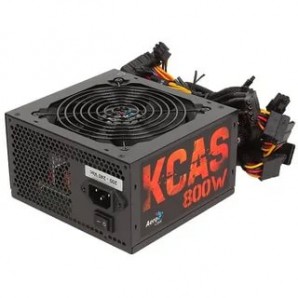 Блок питания Aerocool KCAS-800W PLUS (ATX 2.4, 800W, Active PFC, 120mm fan, 80 PLUS BRONZE) Box фото №17298