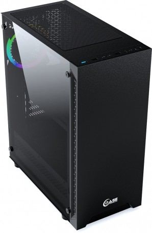 Корпус Powercase Maestro X3 Black Tempered Glass, 2х 120mm fan + 1x 120mm 5-color fan, чёрный, ATX  (CMAXB-F2L1) фото №17321