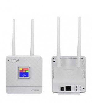 Роутер беспроводной 4G cpe903, Hotspot Lte Wifi роутер Wan/Lan порт, две внешние антенны, с sim-картой фото №17338