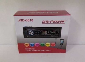Автомагнитола DV-Pioneeir ok JSD-3010 BT, bluetooth, цветная подсветка, usb, aux, fm, пульт фото №17503