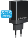 Адаптер питания DEFENDER UPA-101 1 порт USB, 18W, QC 3.0 фото №17604