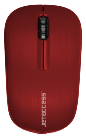Мышь беспроводная Jet.A Comfort OM-U51G красная (1200dpi, 3 кнопки, USB) фото №17910