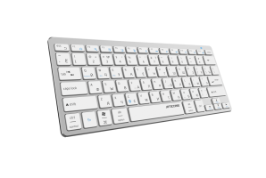 Беспроводная клавиатура Jet.A SlimLine LINE K4 BT, серебристый, Bluetooth, встроенный аккумулятором фото №17915