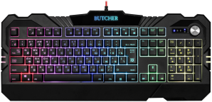 Клавиатура Defender GK-193DL Butcher RU,RGB подсветка, 9 режимов фото №17964