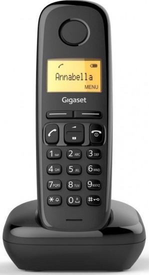 Телефон беспроводной Gigaset A170 SYS RUS черный АОН фото №18096