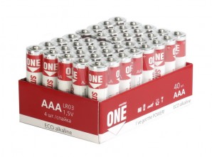 Батарея алкалиновая AAA SmartBuy ONE LR03/40 bulk 40 (SOBA-3A40S-Eco) фото №18151