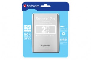 Жёсткий диск Verbatim 2000 GB USB 3.0 Store'n'Go Silver фото №18223