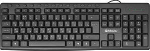 Клавиатура Defender HB-719 Action RU,черный,мультимедиа фото №18390