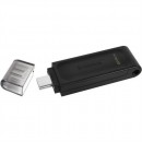 Память Flash USB 64 Gb Kingston DT70/64GB, USB-C 3.2 Gen 1 фото №18450