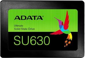 Твердотельный накопитель SSD 2.5" 960 GB ADATA SU630SS Client SSD [ASU630SS-960GQ-R] SATA 6Gb/s, 520/450, IOPS 40/65K, MTBF 1.5M, 3D QLC, 200TBW, RTL фото №18613