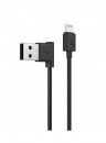 Кабель HOCO UPL11 USB (m)-Lightning (m) 1.2м 2.0A силикон боковой черный фото №18757