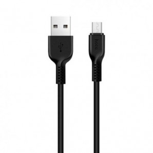Кабель USB -Am/microB 5p 1.0м HOCO X33, 4.0A силикон черный фото №18765