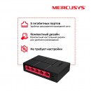 Коммутатор Mercusys MS105G (5 ports 10/100/1000) фото №18920