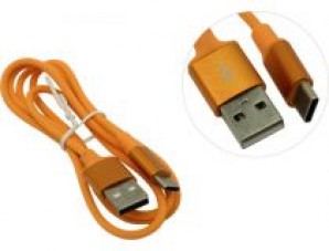 Кабель USB 2.0 - TYPE-C  1м. Redline Tech оранж фото №19071