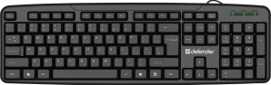 Клавиатура Defender HB-588 Astra RU,черный,полноразмерная фото №19466