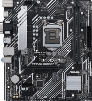 Материнская плата Asus Soc-1200 PRIME B560M-K micro-ATX 2xDDR4 PCIEx16 2xPCIEx1 2xM.2 VGA HDMI GLAN RTL фото №19532