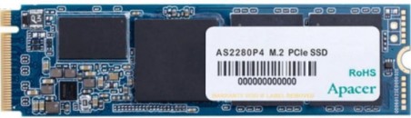 Твердотельный накопитель SSD M.2 512 GB Apacer AS2280P4 AP512GAS2280P4-1 PCIe Gen3x4 with NVMe, 2100/1500, IOPS 210/380K, MTBF 1.5M, 3D TLC, 918TBW, 1.64DWPD, RTL фото №19571