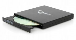 Привод внешний DVD Gembird DVD-USB-02 пластик, черный фото №19645