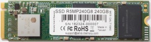 Твердотельный накопитель SSD M.2 240 GB AMD Radeon R5 Client SSD R5MP240G8 PCIe Gen3x4 with NVMe, 2100/1000, IOPS 200/206K, MTBF 2M, 3D TLC, 120TBW, RTL фото №19669