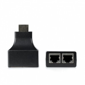 Адаптер для передачи HDMI сигнала по витой паре UTP 5e/6, до 30 м. (в компл. 2 адаптера) (A250) фото №19778