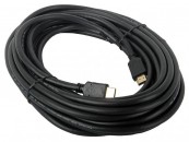 Кабель HDMI-HDMI  Cablexpert, CC-HDMI4L-10M, v2.0, 19M/19M, серия Light, черный, позол.разъемы, экран фото №19816