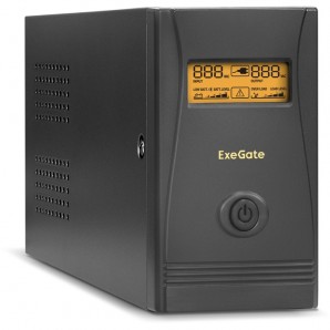 ИБП Exegate Power Smart ULB-600.LCD.AVR.C13 <600VA/360W, LCD, AVR, 4*IEC-C13> фото №19899