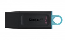 Память Flash USB 64 Gb Kingston DTX/64GB Exodia, USB 3.2  Черный фото №20060