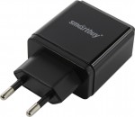 Адаптер питания SmartBuy® 2 USB 3.6 А, PD и QC, дисплей, 18 Вт (SBP-2320) фото №20111