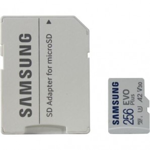 Память MicroSDXC 256Gb Samsung EVO Plus (MB-MC256KA/RU) UHS-I U3 Class 10, Adapter, 130 MB/s RTL фото №20255