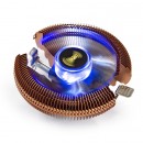 Вентилятор ExeGate Wizard EE91-PWM.Cu.BLUE, Al+Cu,all sockets,TDP 80W,Hydro bearing,4pin,22db,голуб.подсв фото №20335